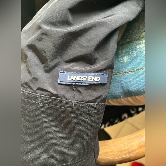 ❄️LANDS’ END❄️-Kids Iron Knee Insulated Snow Bibs/ Snow pants Size 10 - Picture 12 of 12